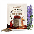 Globethistle, Southern | 25 Seeds | Heirloom Plant | Medicinal Herb | Blue Flowers | Echinops ritro