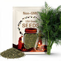 13,600 Dill Seeds (Bouquet) | Heirloom, Non-GMO, Herb Seed Packet, Container Gardening, Culinary Herb Garden Plant Seeds, Anethum graveolens