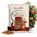 Organic Peach Strawflower Seeds: Everlasting Paper Daisy for Dried Flowers