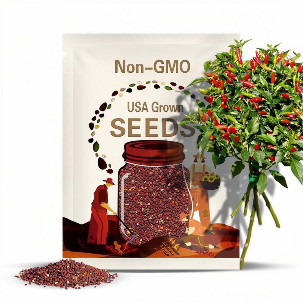 Tabasco Pepper Seeds 30+ Hot Chile Pepper Sauce Spicy Vegetable