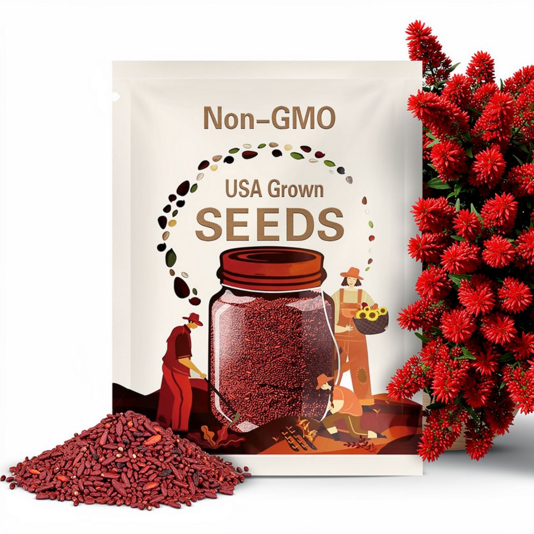 1000+ Red Creeping Thyme Seeds - Groundcover Planting Seeds, Non-GMO, Fresh Harvest, Home Garden